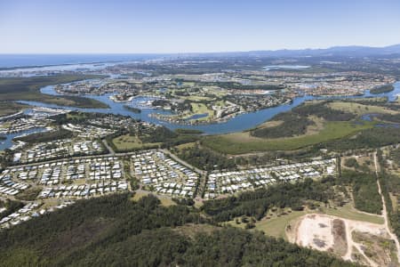 Aerial Image of COOMERA WATERS AERIAL PHOTO