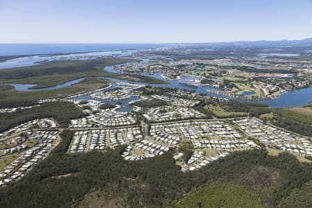 Aerial Image of COOMERA WATERS AERIAL PHOTO