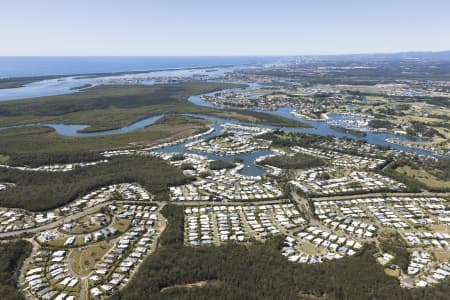 Aerial Image of COOMERA WATERS AERIAL PHOTO