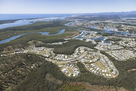 Aerial Image of COOMERA WATERS AERIAL PHOTO