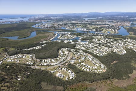 Aerial Image of COOMERA WATERS AERIAL PHOTO