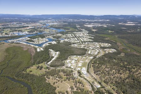 Aerial Image of COOMERA WATERS AERIAL PHOTO