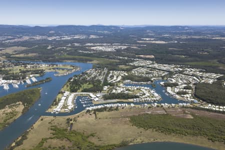 Aerial Image of COOMERA WATERS AERIAL PHOTO