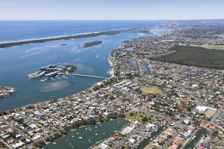 Aerial Image of PARADISE POINT AERIAL PHOTO