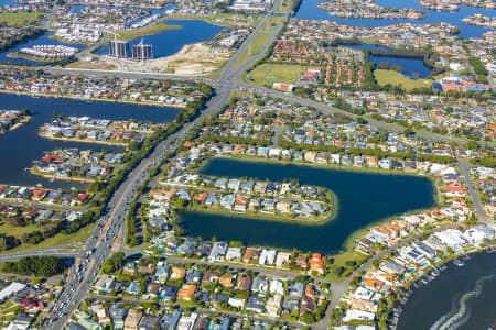 Aerial Image of BROADBEACH WATERS