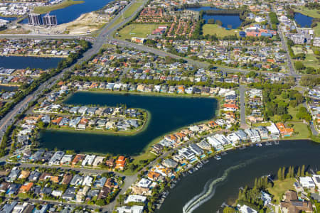 Aerial Image of BROADBEACH WATERS