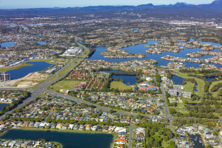 Aerial Image of BROADBEACH WATERS