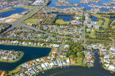 Aerial Image of BROADBEACH WATERS