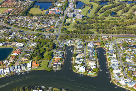 Aerial Image of BROADBEACH WATERS