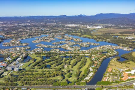 Aerial Image of CLEAR ISLAND WATERS