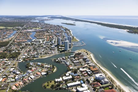 Aerial Image of BIGGERA WATERS AERIAL PHOTO