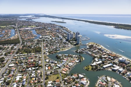 Aerial Image of BIGGERA WATERS AERIAL PHOTO