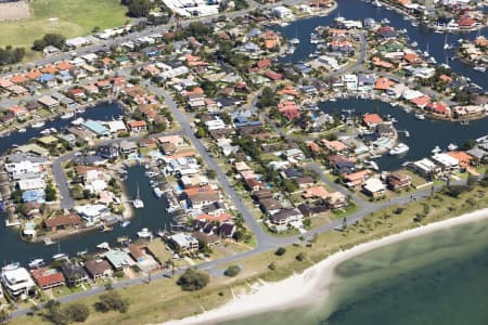 Aerial Image of RUNAWAY BAY AERIAL PHOTO