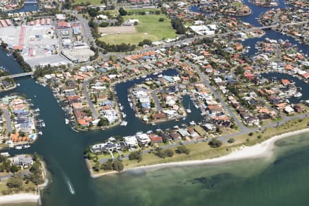 Aerial Image of RUNAWAY BAY AERIAL PHOTO