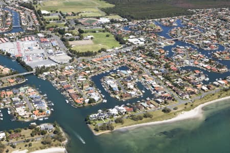 Aerial Image of RUNAWAY BAY AERIAL PHOTO