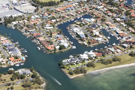 Aerial Image of RUNAWAY BAY AERIAL PHOTO