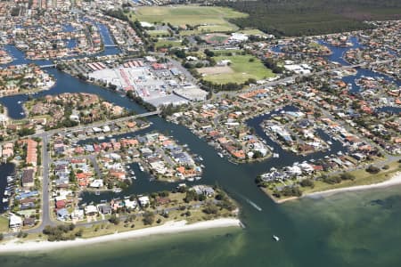 Aerial Image of RUNAWAY BAY AERIAL PHOTO