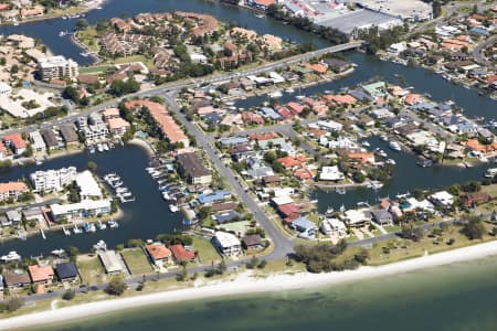 Aerial Image of RUNAWAY BAY AERIAL PHOTO