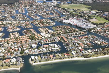 Aerial Image of RUNAWAY BAY AERIAL PHOTO