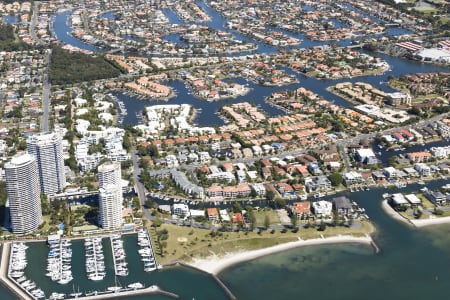 Aerial Image of RUNAWAY BAY AERIAL PHOTO