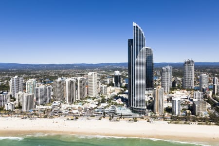 Aerial Image of AERIAL PHOTO CAVILL AVE SURFERS PARADISE