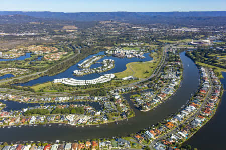 Aerial Image of NERANG RIVER