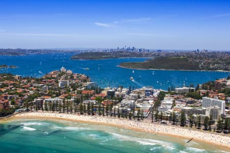 Aerial Image of MANLY BEACH