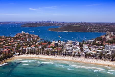 Aerial Image of MANLY BEACH