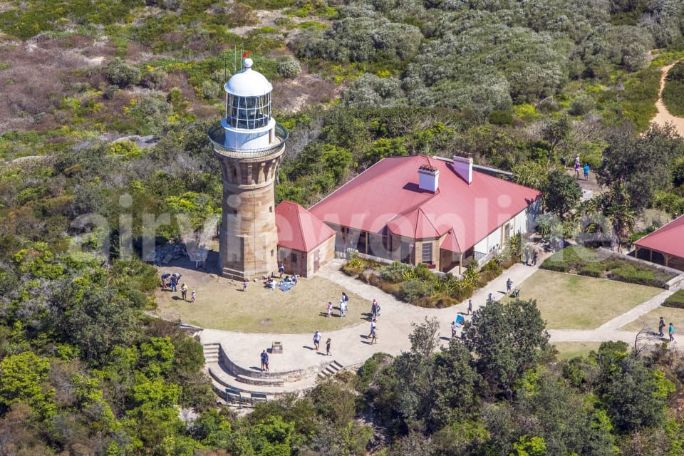 Aerial Image of Barrenjoey Headland And Lighthouse