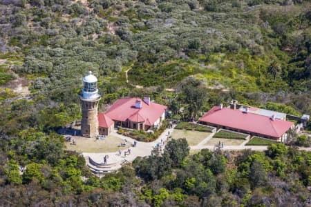 Aerial Image of BARRENJOEY HEADLAND AND LIGHTHOUSE