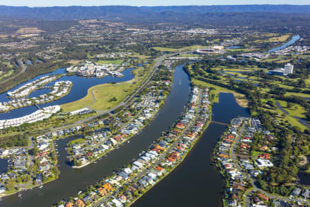 Aerial Image of NERANG RIVER