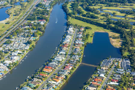 Aerial Image of NERANG RIVER HOMES