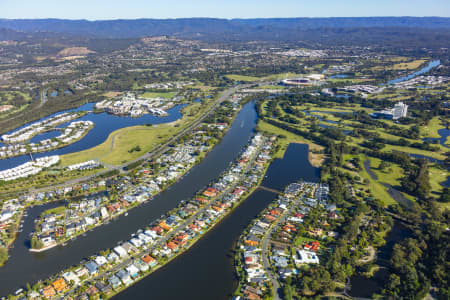 Aerial Image of NERANG RIVER