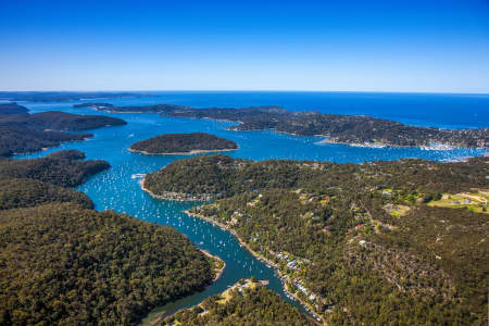 Aerial Image of CHURCH POINT