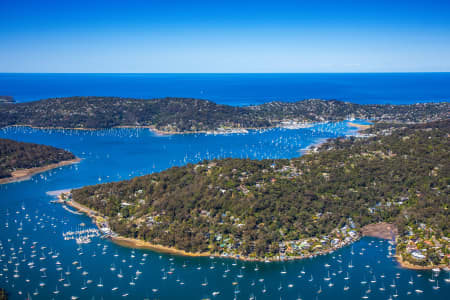 Aerial Image of CHURCH POINT
