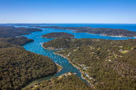 Aerial Image of CHURCH POINT