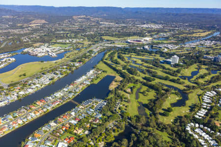 Aerial Image of NERANG RIVER HOMES