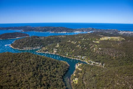 Aerial Image of CHURCH POINT