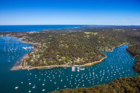Aerial Image of CHURCH POINT