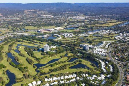 Aerial Image of ROYAL PINES GOLF COURSE