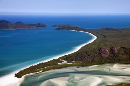 Aerial Image of WHITEHAVEN BEACH