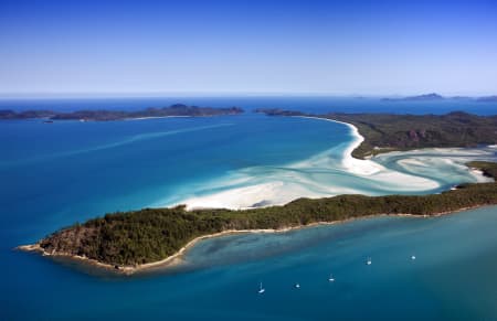 Aerial Image of WHITEHAVEN BEACH