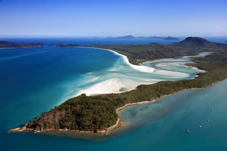 Aerial Image of WHITEHAVEN BEACH