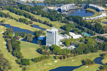 Aerial Image of ROYAL PINES GOLF COURSE