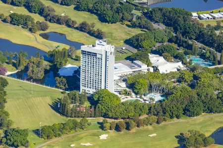 Aerial Image of ROYAL PINES GOLF COURSE