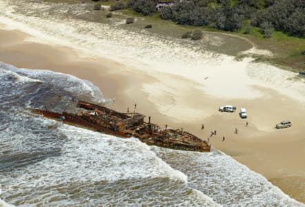 Aerial Image of MAHENO WRECK