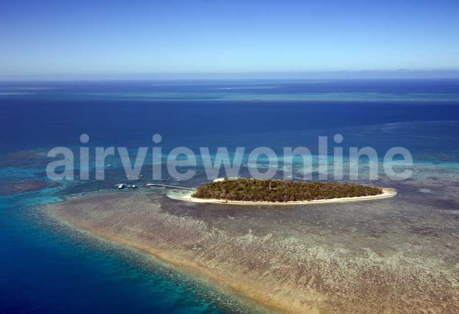 Aerial Image of Green Island