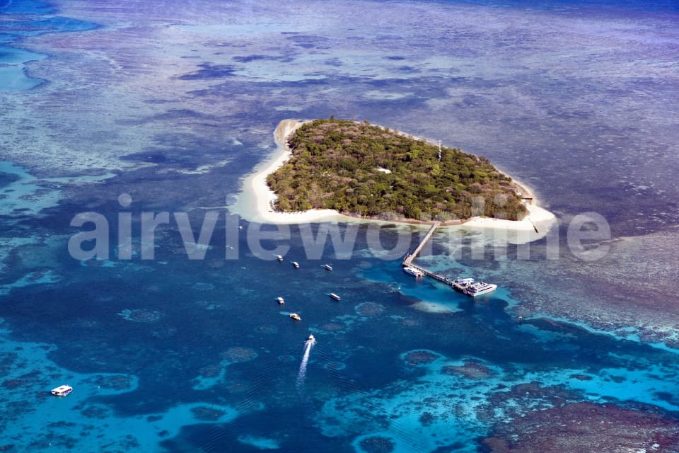 Aerial Image of Green Island
