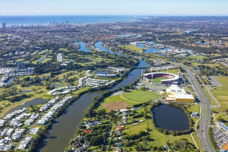 Aerial Image of METRICON STADIUM