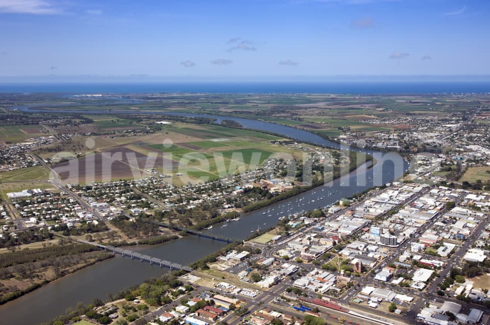 Aerial Image of Bundaberg